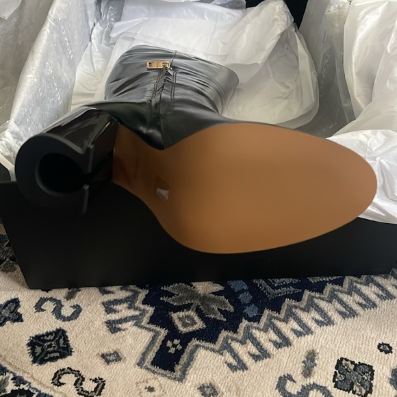 COACH - Brigitte Leather knee-high boots SIZE 6 women's - Picture 3 of 9